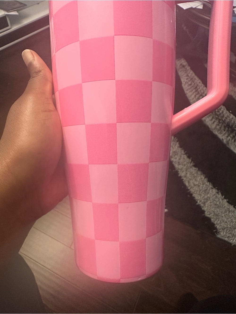 Pink Checkered Era 40oz - Picture 9 of 14